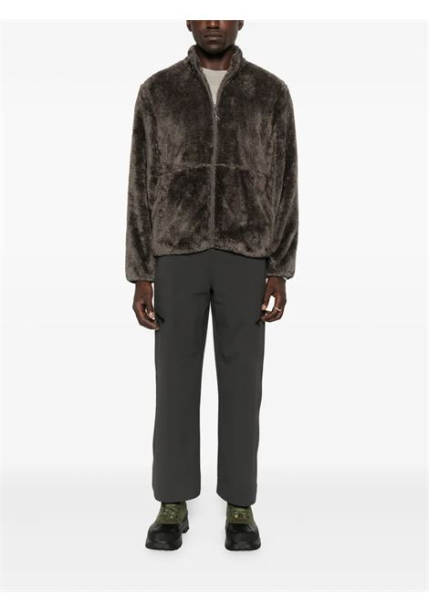 giacca adapt plush fleece uomo grigio taupe HIKING PATROL | AW25014DK TAUPE